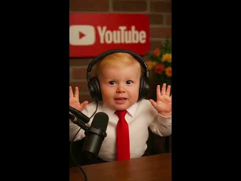 Create a talking baby podcast - Click to Watch full video #aibaby #animationtutorial #fypviral
