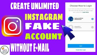 HOW TO CREATE FAKE ACCOUNT WITHOUT E-MAIL OR PHONE l HOW TO MAKE FAKE ACCOUNT FROM ORIGINAL ACCOUNT