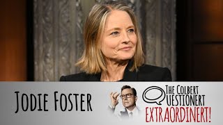 Jodie Foster Takes The Colbert Questionert