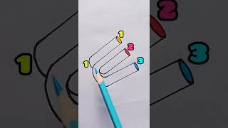 How Many Steps? 3 or 4❓😱 #art#trending #3ddrawing  #3d