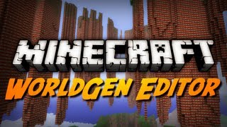 Minecraft Mod Review: WORLD GENERATION EDITOR! (WorldGen Wedge Mod)