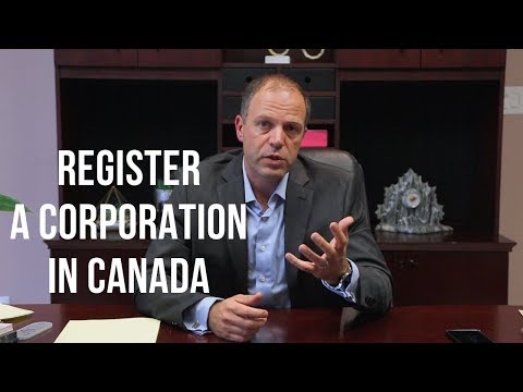 Register a Corporation in Canada