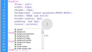 Control Panel Flyout Menu Windows JavaScript CSS Animations