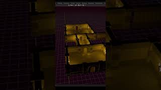 Completing Low Poly Dungeon Building in Blender  #blender3dmodel #blender3dmodeling #blender