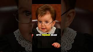Courtroom Chaos: AI Baby Judge Judy's Funniest Cases! #judgejudy #babypodcast #shorts #judyjustice