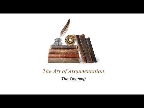 Part I of Oral Argument: The Opening