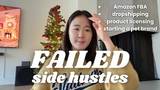 I Ran THESE Side Hustles While Working 9-5 (Lessons on Quitting)