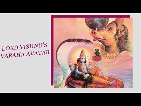 Lord Vishnu’s Varaha Avatar | Story of Hiranyaksha | Lord Vishnu’s stories in English | Dashavatar
