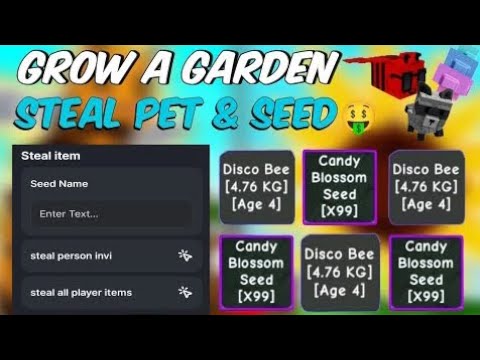 [NEW 🐝] GROW A GARDEN FRUİT⧸PET SCRIPT⚡ STEAL PLAYERS INVENTORY🤑 [FREE PETS & SEEDS