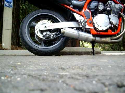 Holeshot exhaust on 1996 Bandit 600