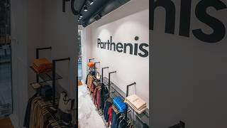 Clothing boutique interior design and display | Parthenis fashion store #visualmerchandising