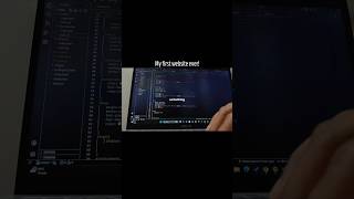 subscribe to follow along with my journey and make yours too 😍 #ytshorts#website #coding#motivation