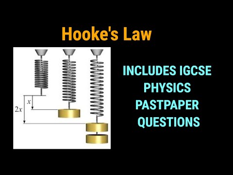 Hookes Law - Includes Pastpaper Questions - By Raza Kayani