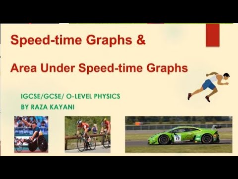 Speed-Time Graph & Area Under Speed-time Graph