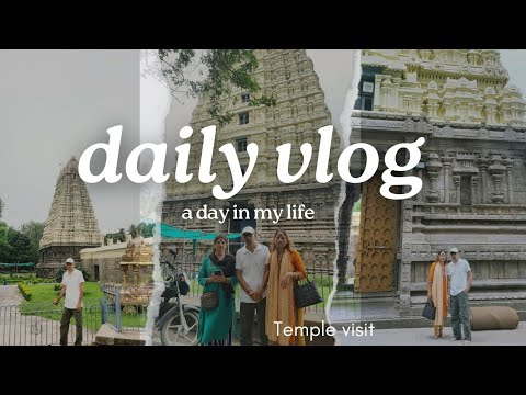 Daily vlog: visiting vellore temple with my family💞🧿