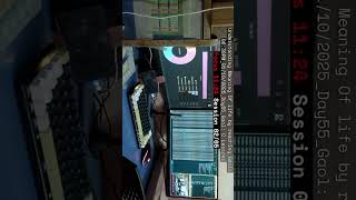 A day in 45seconds | Searching the meaning of life through finishing goals #meaningOfLife #code