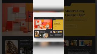 Cozy Home Decor Webpage Design in Figma #uiux #webdesign #figma #photoshop #responsive #webtemplate