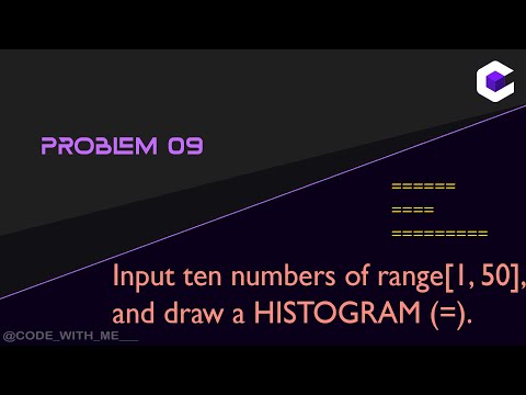 HISTOGRAM | Programming in C