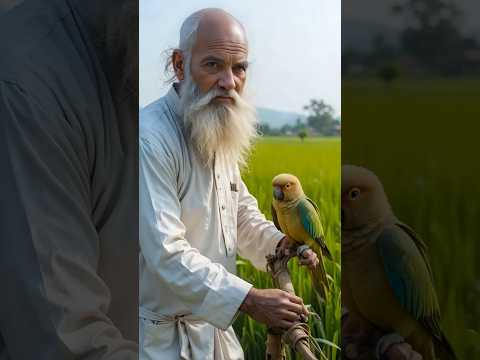 An Emotional Story of a Farmer and a Parrot | Heart Touching Twist #ParrotWisdom #Greedvsgood