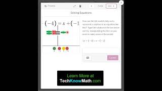 Equations & Models Preview! #iteachmath #math #mathshorts #edtech #inquiry #maths