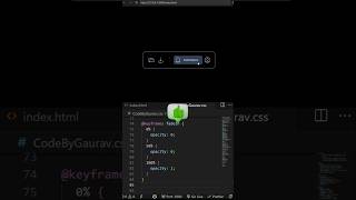 💡 CSS Tooltip Hover Animation – Pure HTML & CSS #webdevelopment #webcoding #htmlcss #shorts