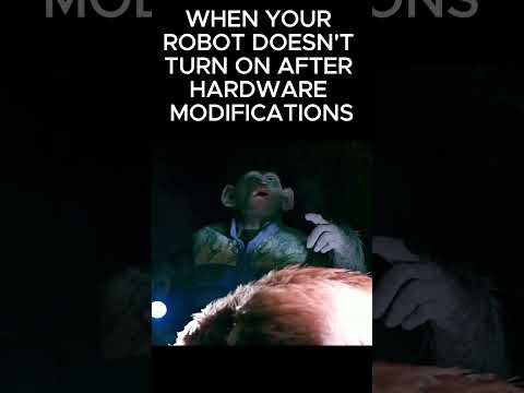 When your robot doesn't turn on after hardware modifications