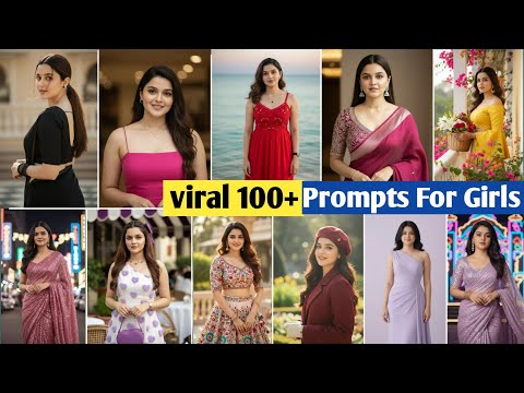 🔥Instagram Trending Ai photo prompts for Girls | How to make Ai Photos