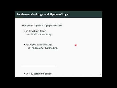 Part IIa   Negation and Conjunction
