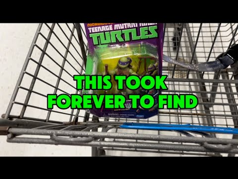 Hunting the TMNT 2012 re-release figures part 2 (Toy hunt #6 at Target/walmart)