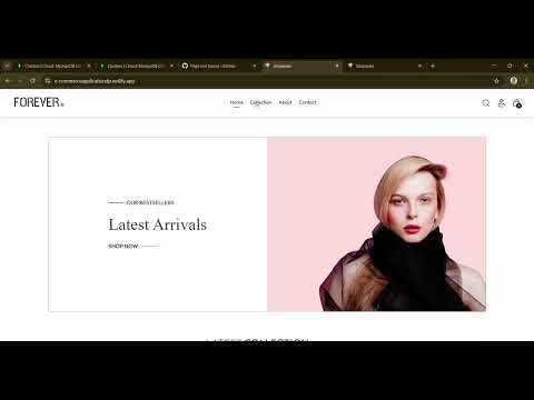 Fully E-COMMERCE webapplication Using ReactJs Front-end #coder #apnacoder420 @ApnaCoder420 