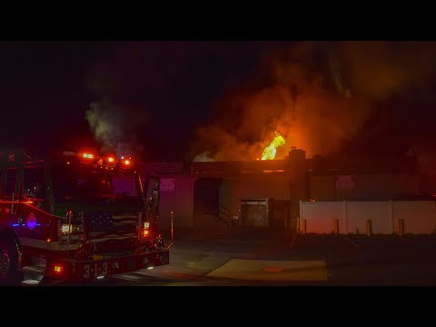 ICONIC PETER PAN DINER Building Fire Bay Shore NY 07.02.24