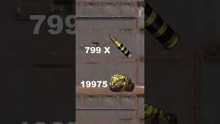 Best Way to Raid Armored Walls in Rust #rust #shorts #rustraid #rusttips #rustconsole #fyp #boom