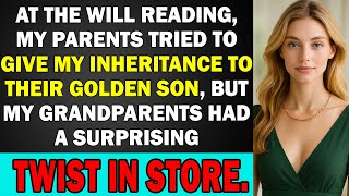 At the Will Reading, My Parents Tried to Give My Inheritance to Their Golden Son, But...