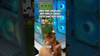 My glowing, liquid-cooled PC is a console now. Cool. Can’t wait to play Word and Chrome on it. 🙄🖥️