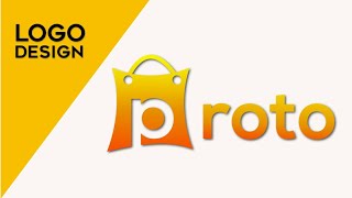 How To Make E-commerce Online Shop Logo Design in Adobe Illustrator CC #logodesign #graphicdesign