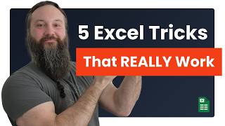 Work FASTER in Excel (5 Simple Tricks)