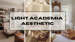 The Light Academia Aesthetic Inspo... | Home Decor 101