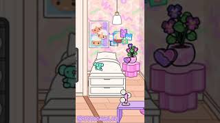 Bedroom idea💜 #tocaboca #tocaroom #new #tocahouseideas