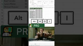 ⏱ Resize columns instantly in Excel with Alt H O I #excel  #excelforbeginners  #exceltips