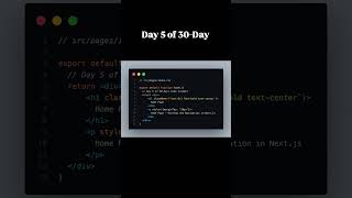 Day 5 of my 30 Day Code Snippet Challenge! NextJS, TailwindCSS, React | Photo
