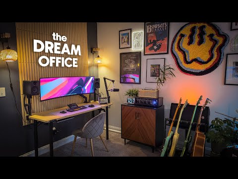 I Tried Building the CREATIVE Office of My Dreams