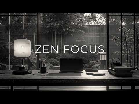 Zen Focus | Deep Work Music for Clear Thinking & Quiet Productivity