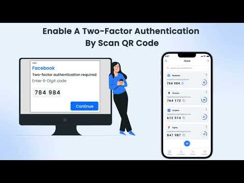Generate Two Factor Authentication by scanning QR Code | 2FA Authenticator App