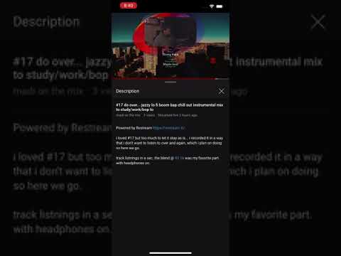 Clip from #17 ——— A VIBE FOR YOUR BRAIN lo fi spacey hi fi blend (headphones on)
