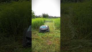 Remote-Controlled Lawn Mowing Robot That Handles Any Terrain!