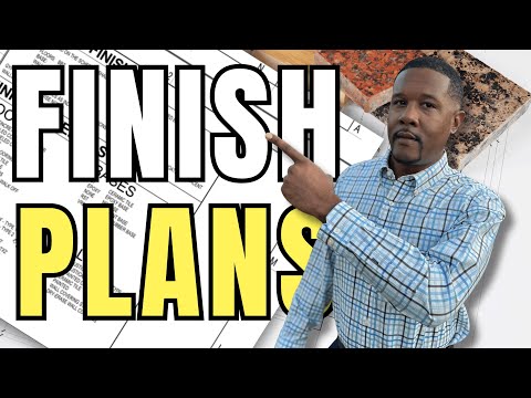 Blueprint Basics: Understanding Finish Schedules for Beginners