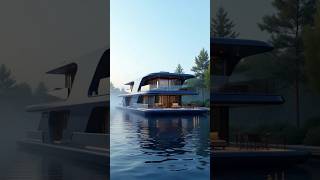Living on Water in Style! 😍🚤 | Luxury Floating House Tour