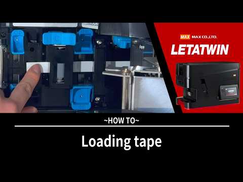 How to load Polyester Tape | LM-3000Pro Tutorial