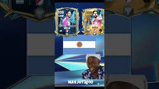 EA SPORTS 💀🔥 109 TOTS MESSI ☠️🔥 FC MOBILE #shorts #fcmobile