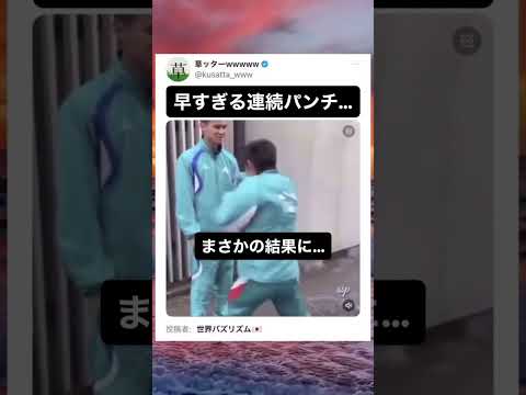 早すぎる連続パンチ…結果 #shorts #おすすめ